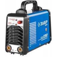 Инвертор ЗУБР "ЭКСПЕРТ" сварочный, T3, 190А, MMA/TIG LIFT, IGBT, VRD, ПВ-60%, 1*220В (мин 160В) ЗАС-Т3-190