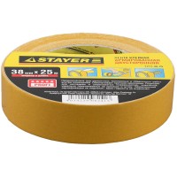 Двухсторонняя клейкая лента на тканевой основе, STAYER Profi 1217-38-25, 38мм х 25м 1217-38-25