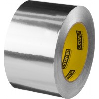Алюминиевая лента, STAYER Professional 12268-75-50, до 120&deg;С, 50мкм, 75мм х 50м 12268-75-50