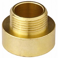 Переходник GENERAL FITTINGS удлиненный цилиндрический, латунь, 1/2" х 3/8" 51084-1/2-3/8