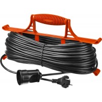 Удлинитель электрический "MAXElectro" на рамке, 50 м, 1 гнездо, STAYER 55018-50